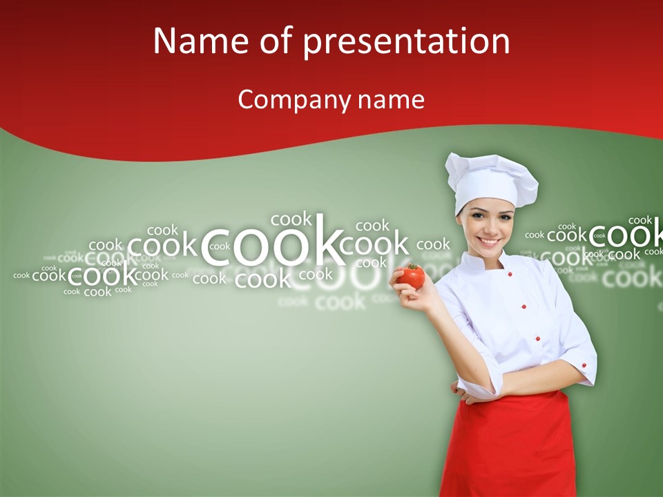 Woman Business One PowerPoint Template