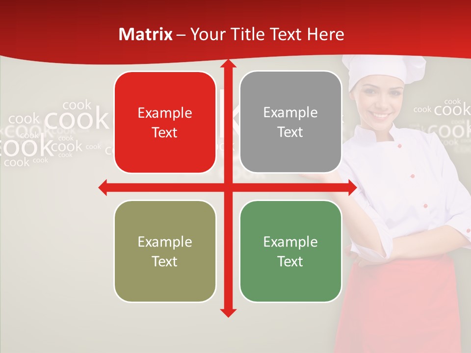 Woman Business One PowerPoint Template