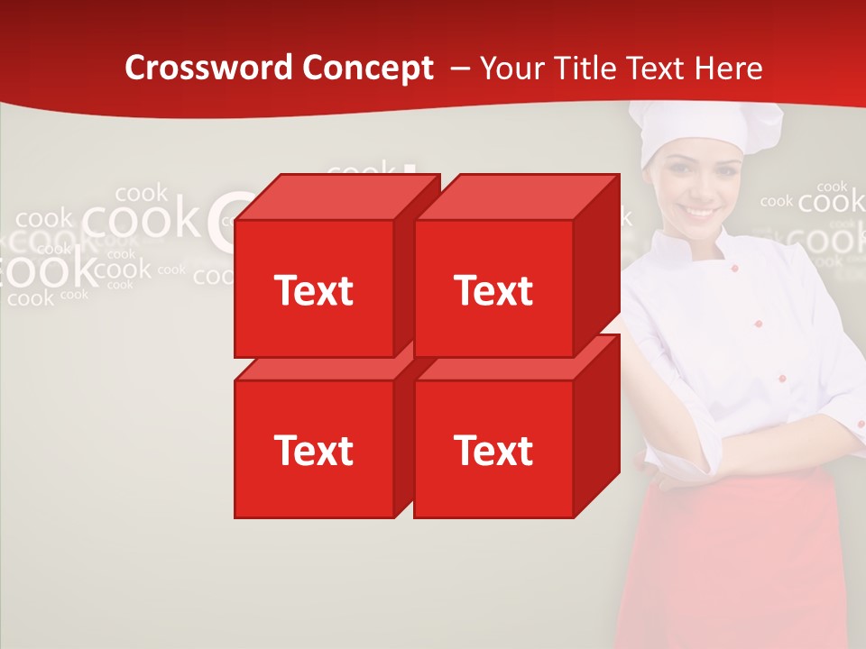 Woman Business One PowerPoint Template