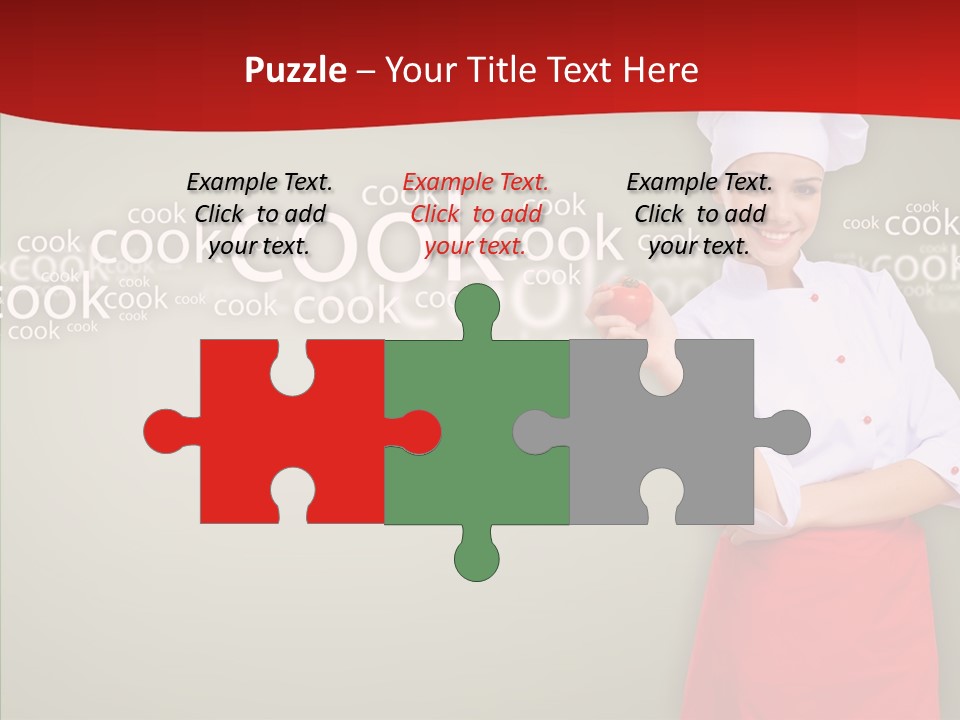 Woman Business One PowerPoint Template