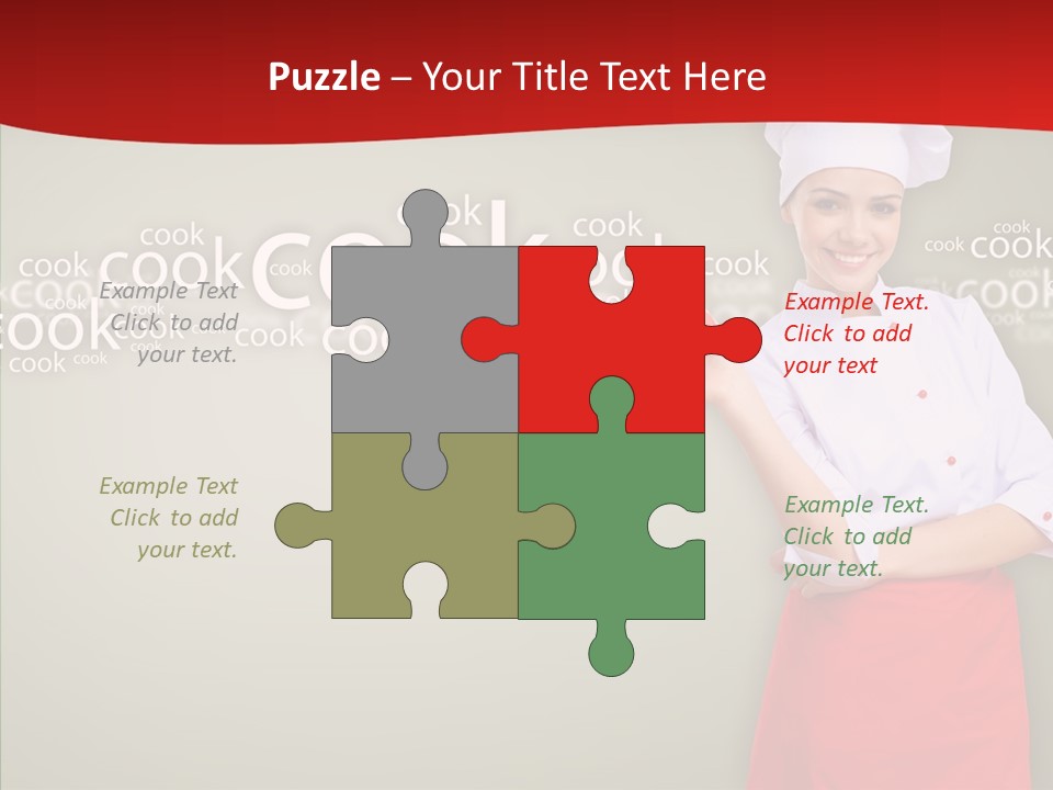 Woman Business One PowerPoint Template