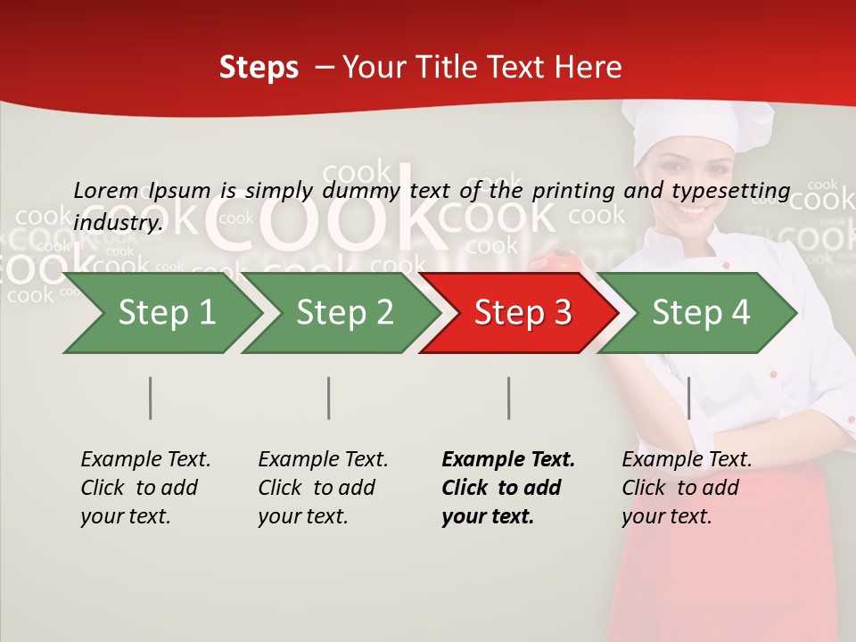 Woman Business One PowerPoint Template