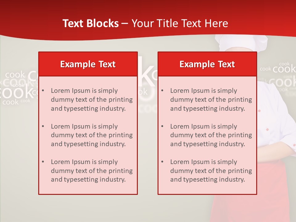 Woman Business One PowerPoint Template