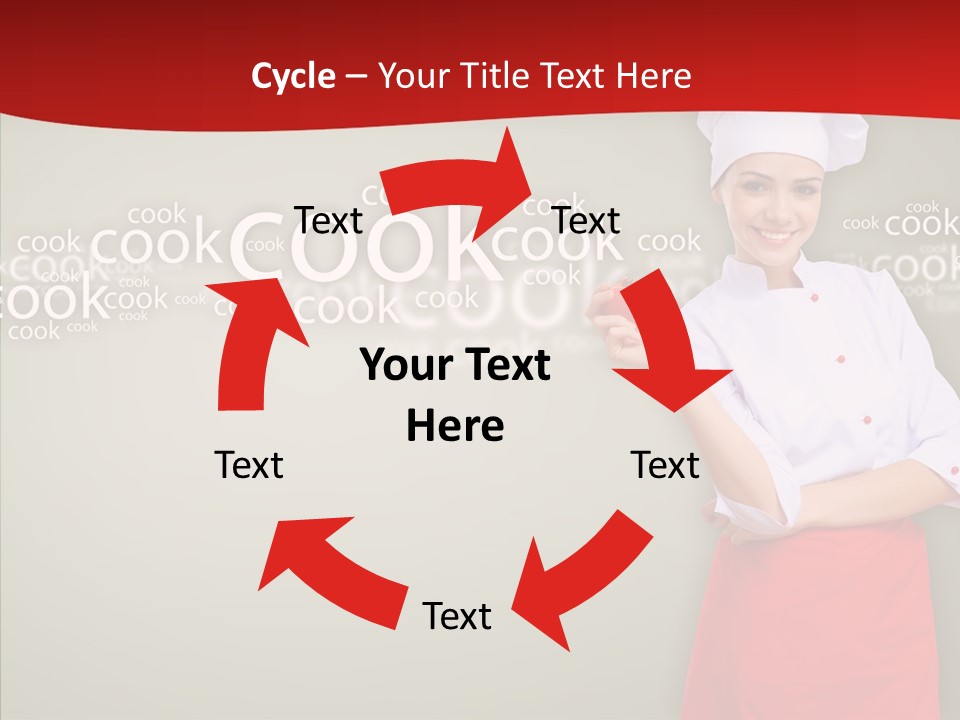 Woman Business One PowerPoint Template