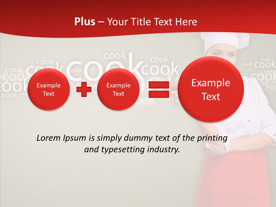 Woman Business One PowerPoint Template