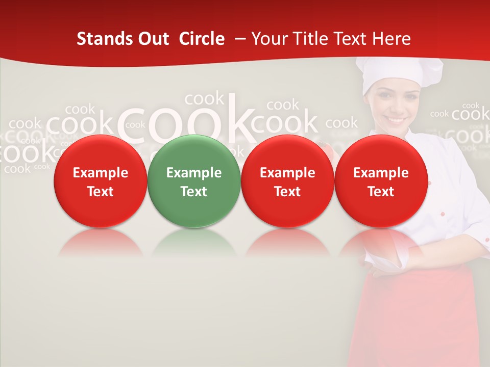 Woman Business One PowerPoint Template