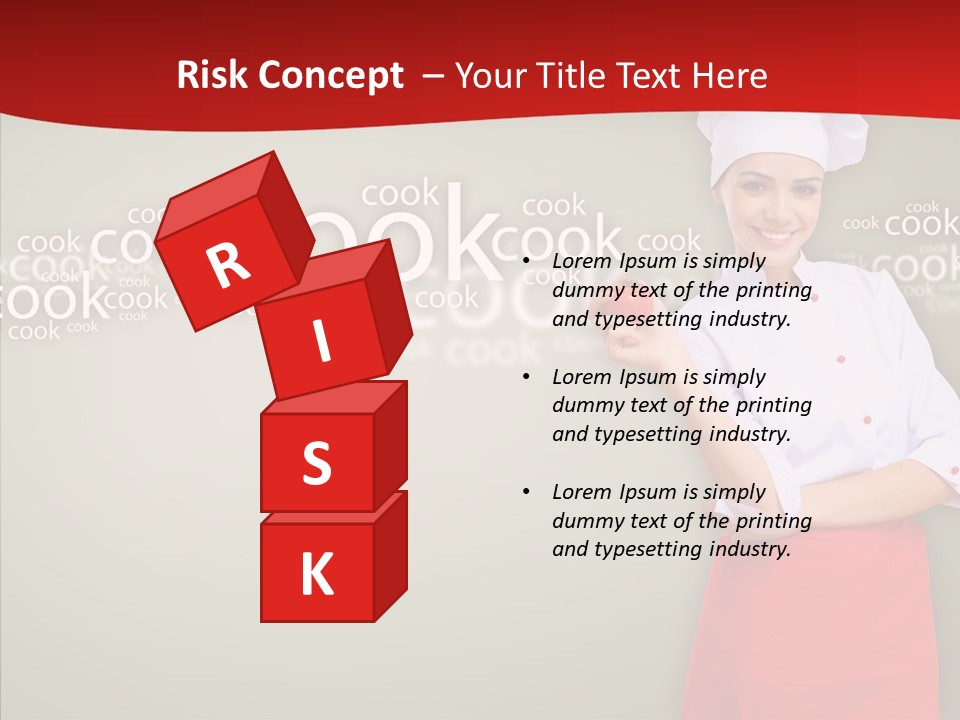 Woman Business One PowerPoint Template