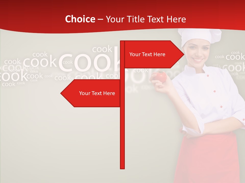 Woman Business One PowerPoint Template