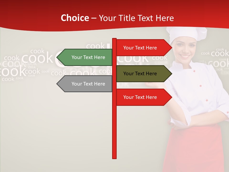 Woman Business One PowerPoint Template