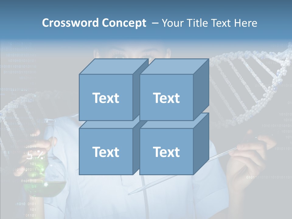 Dna Scientific Chromosome PowerPoint Template