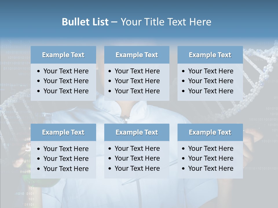 Dna Scientific Chromosome PowerPoint Template