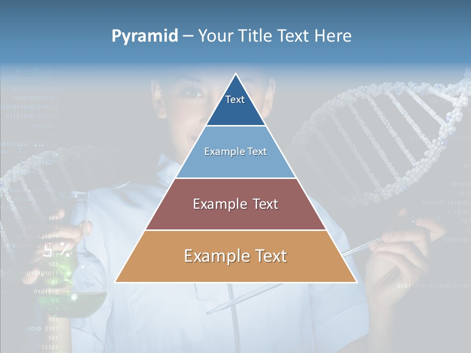 Dna Scientific Chromosome PowerPoint Template