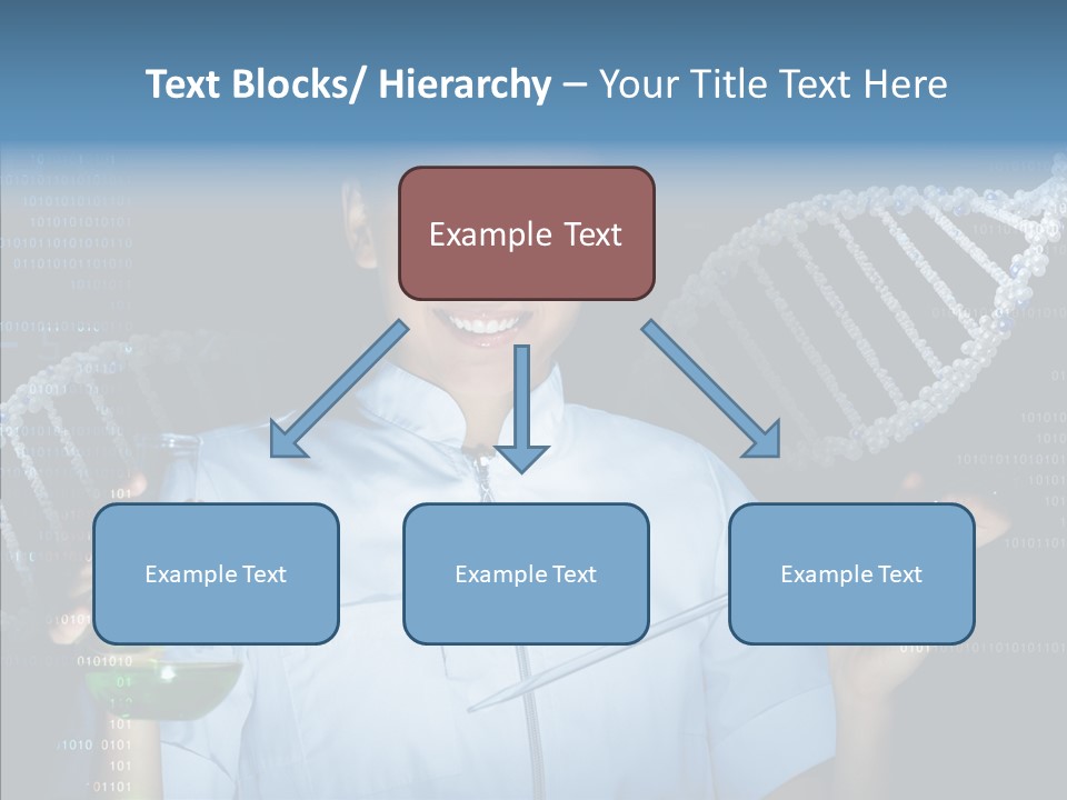 Dna Scientific Chromosome PowerPoint Template