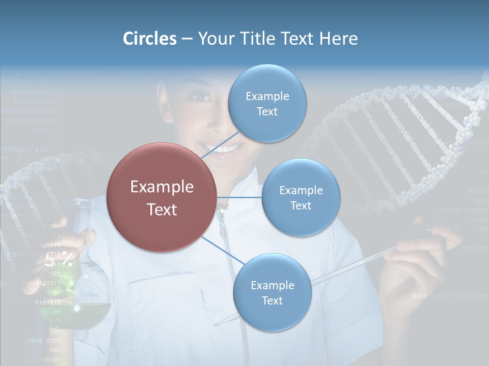 Dna Scientific Chromosome PowerPoint Template