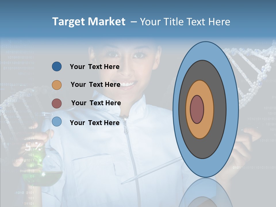 Dna Scientific Chromosome PowerPoint Template