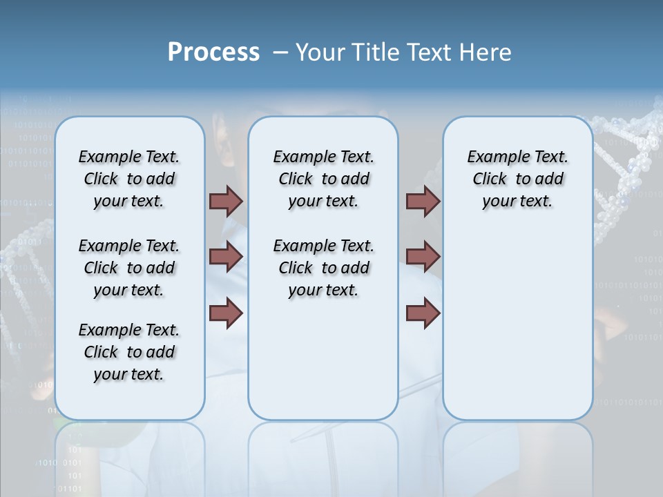 Dna Scientific Chromosome PowerPoint Template