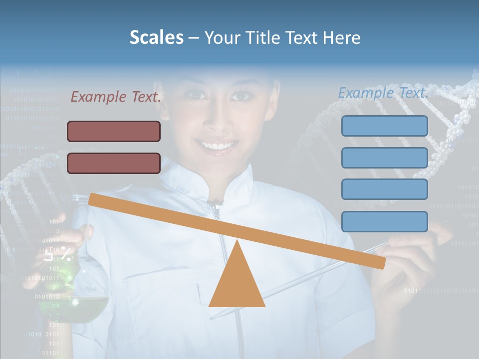 Dna Scientific Chromosome PowerPoint Template