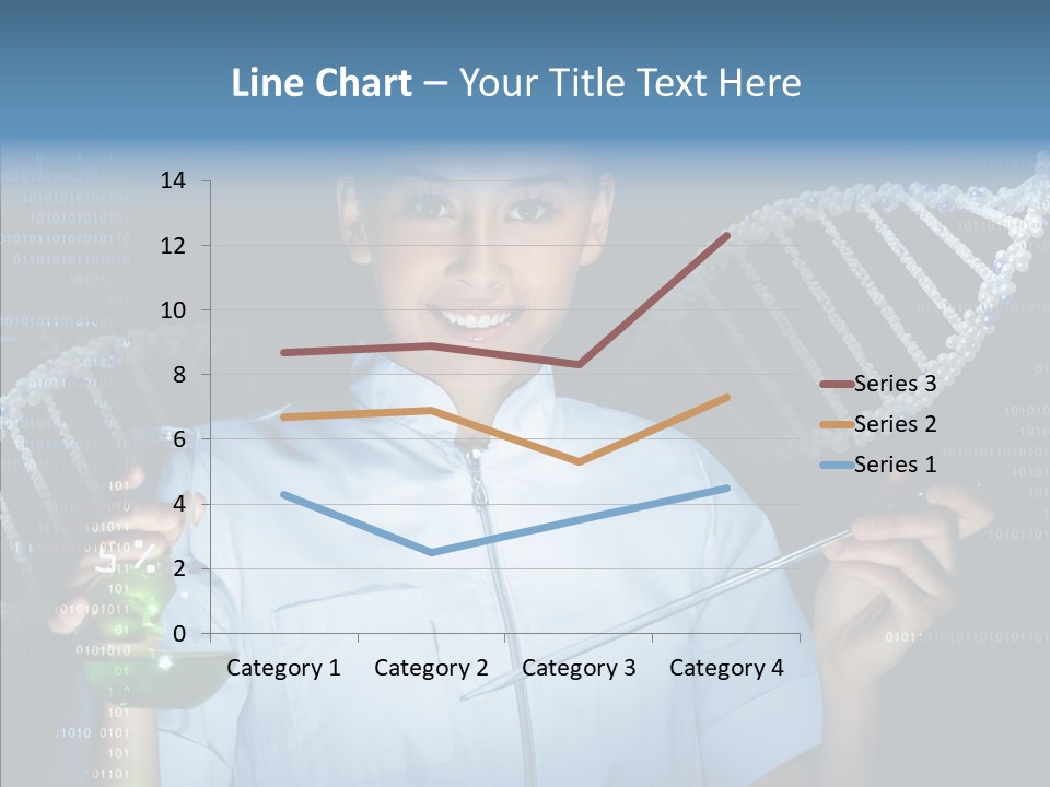 Dna Scientific Chromosome PowerPoint Template