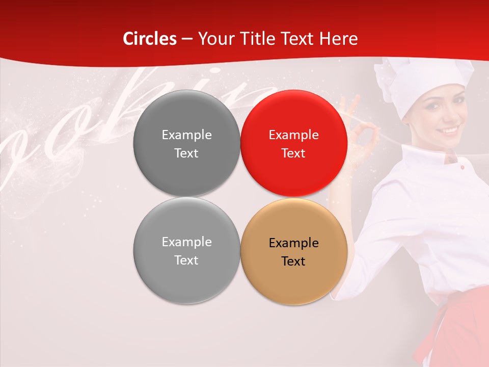 Woman Professional Gourmet PowerPoint Template