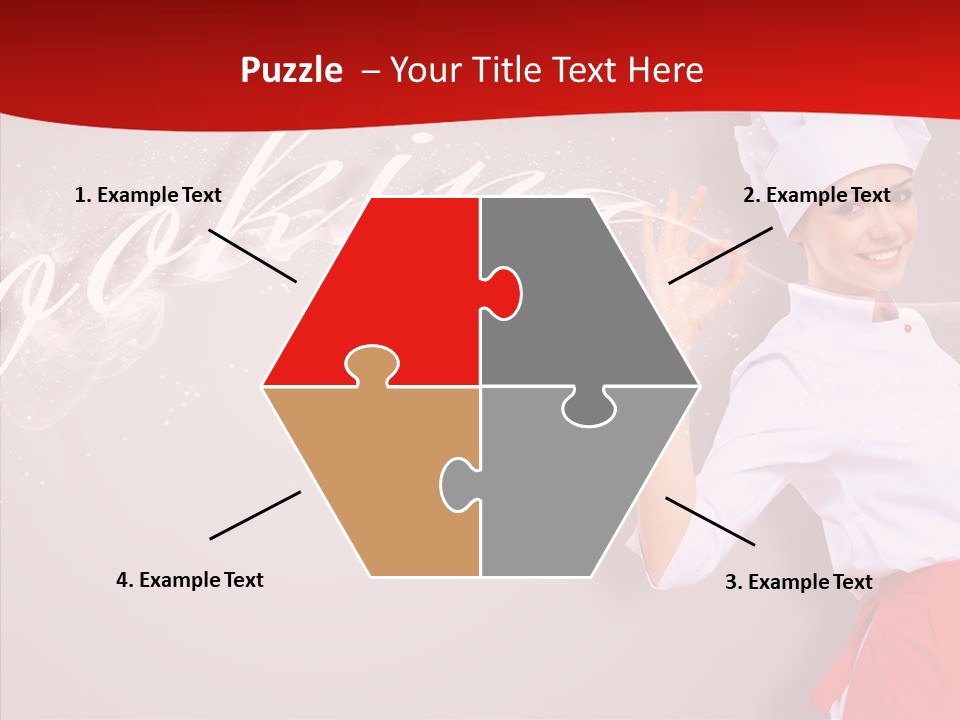 Woman Professional Gourmet PowerPoint Template