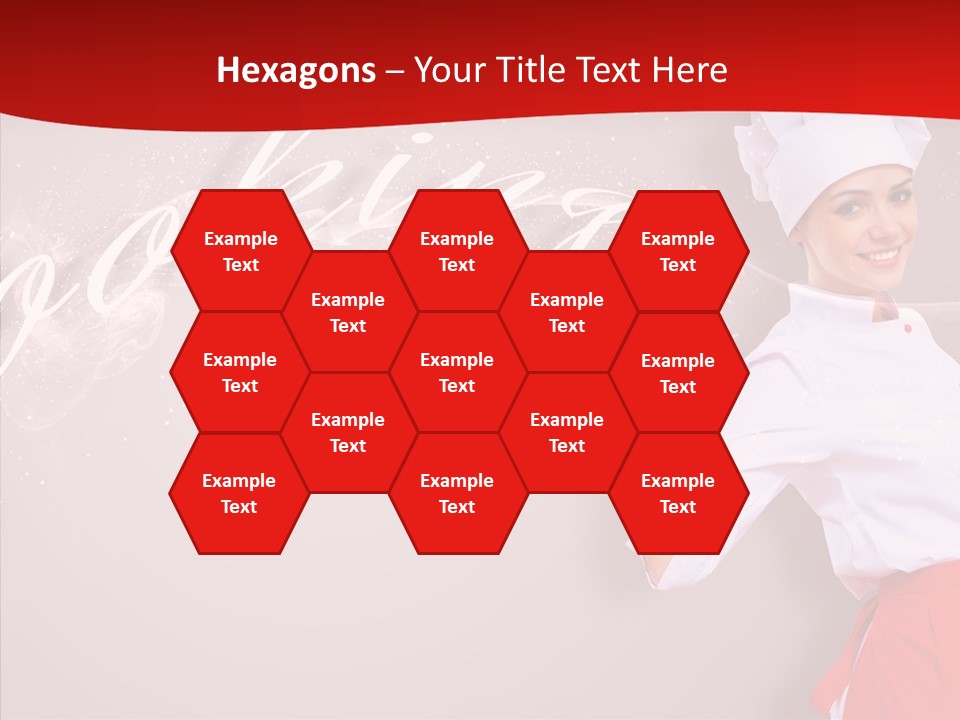 Woman Professional Gourmet PowerPoint Template