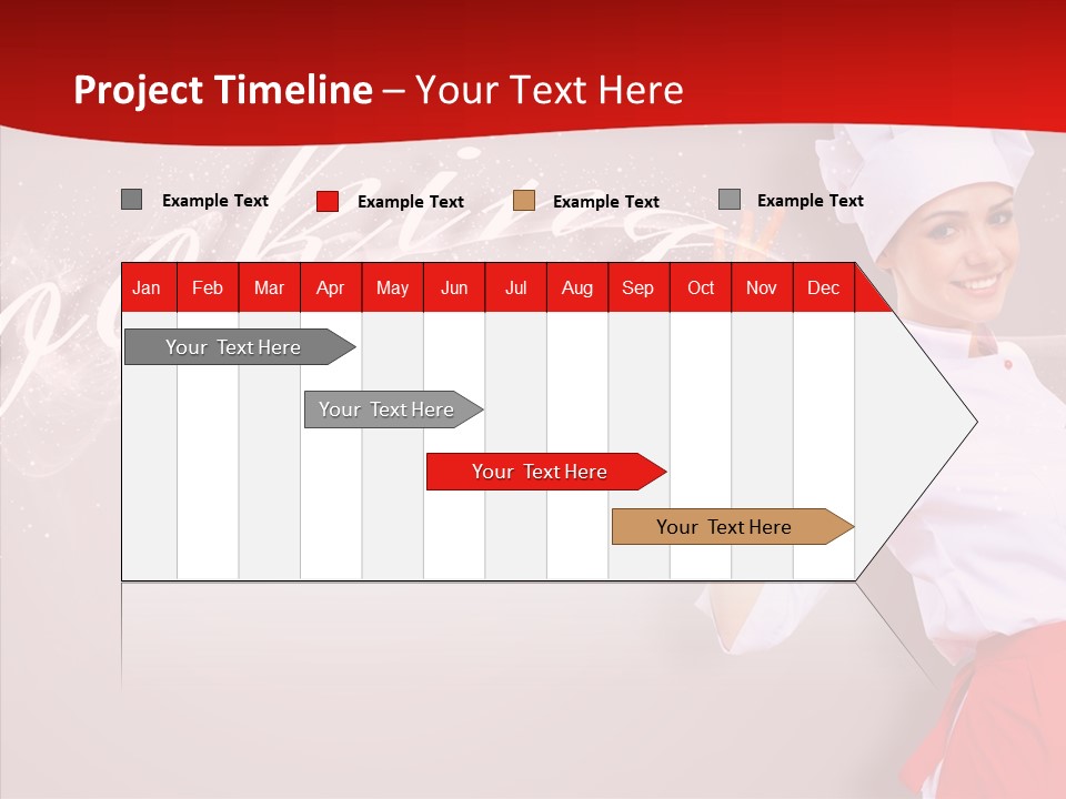 Woman Professional Gourmet PowerPoint Template
