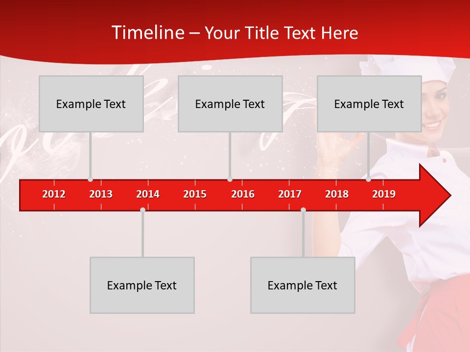 Woman Professional Gourmet PowerPoint Template
