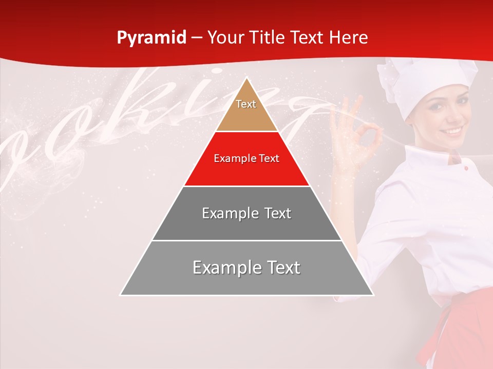 Woman Professional Gourmet PowerPoint Template