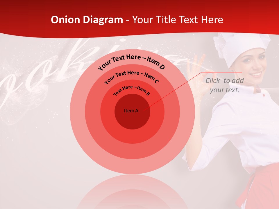 Woman Professional Gourmet PowerPoint Template