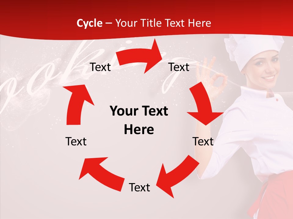 Woman Professional Gourmet PowerPoint Template