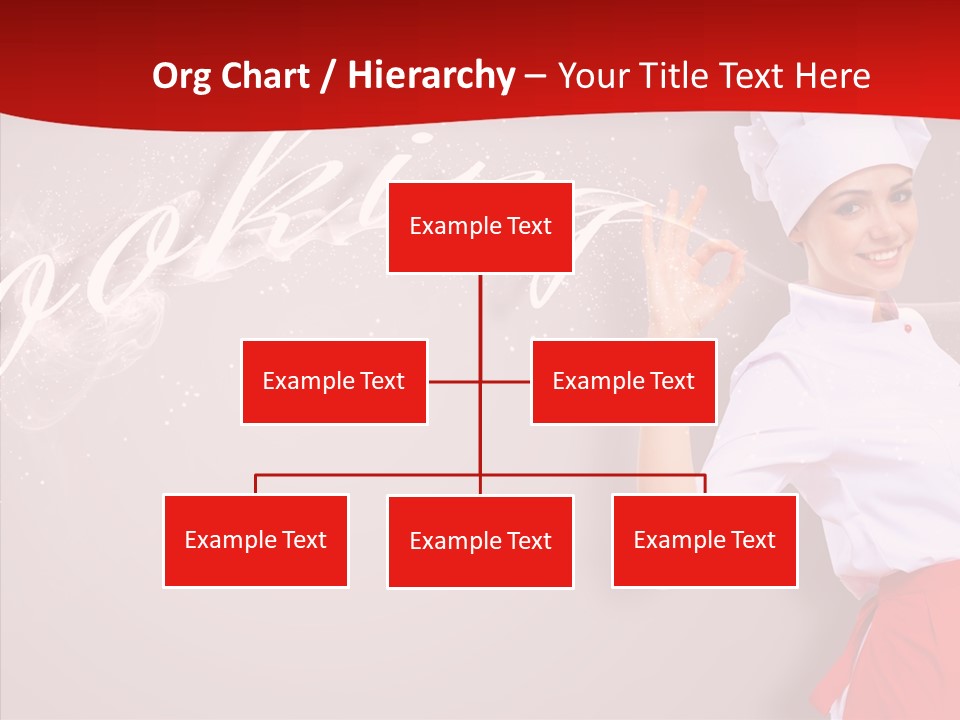 Woman Professional Gourmet PowerPoint Template