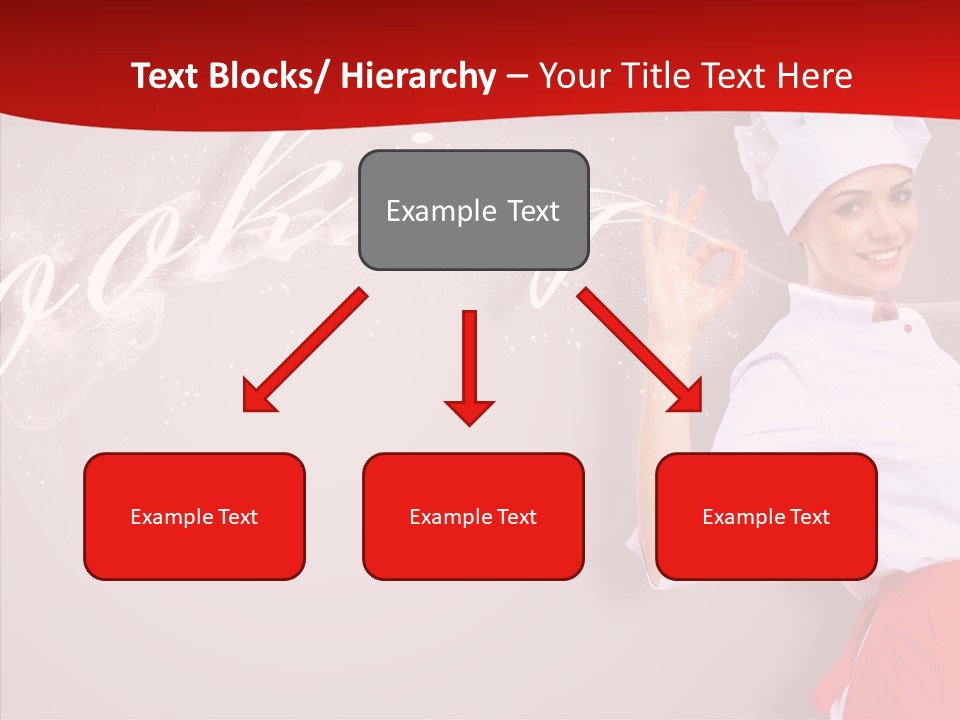 Woman Professional Gourmet PowerPoint Template