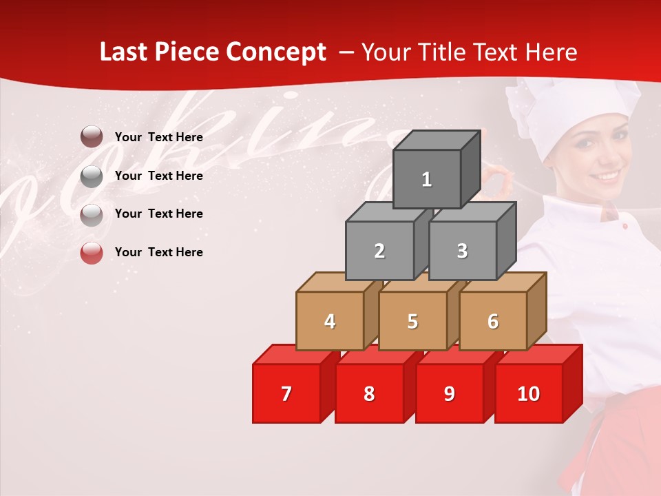 Woman Professional Gourmet PowerPoint Template