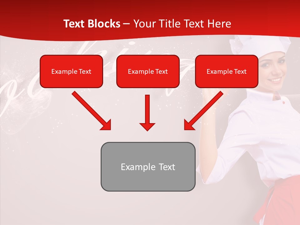 Woman Professional Gourmet PowerPoint Template