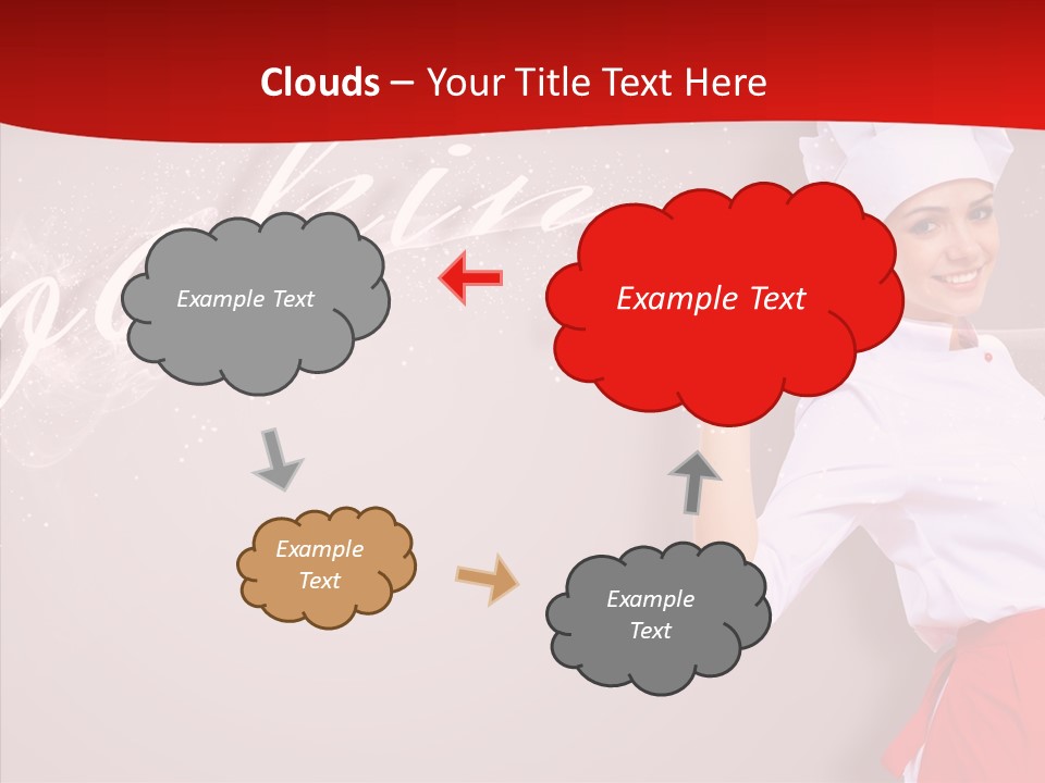Woman Professional Gourmet PowerPoint Template