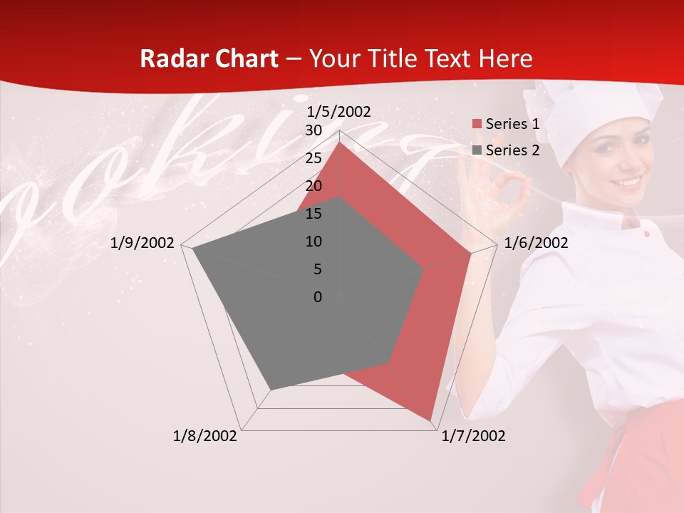 Woman Professional Gourmet PowerPoint Template