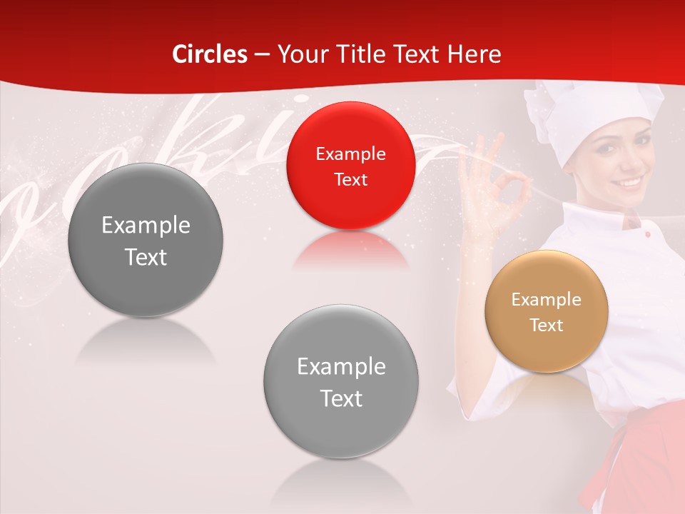 Woman Professional Gourmet PowerPoint Template