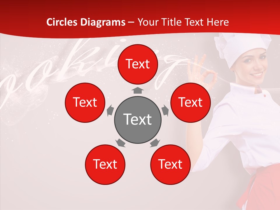 Woman Professional Gourmet PowerPoint Template