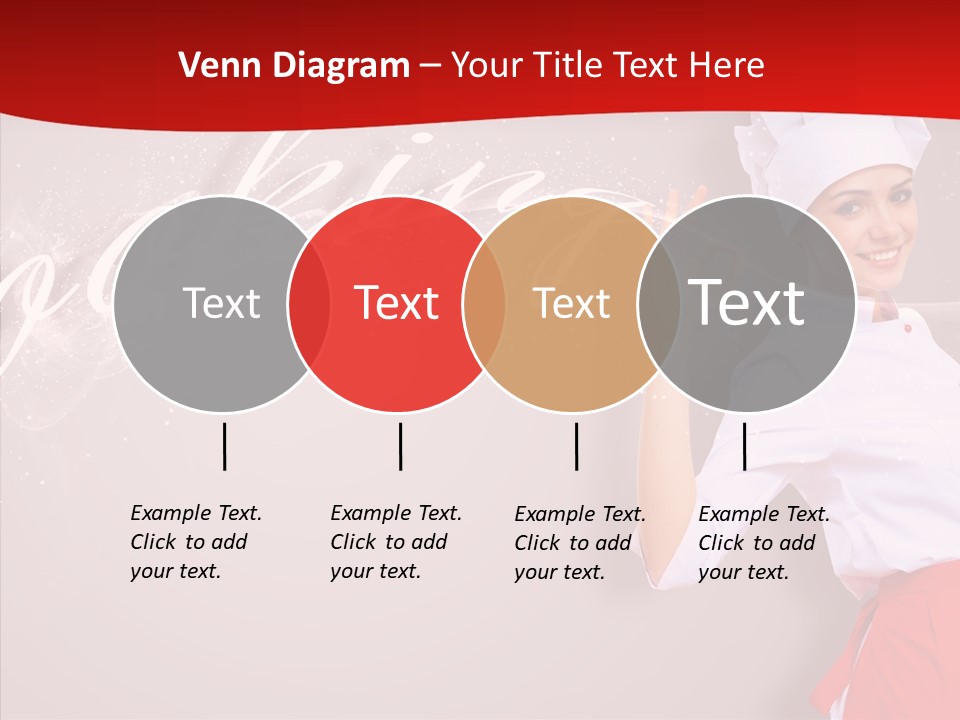 Woman Professional Gourmet PowerPoint Template