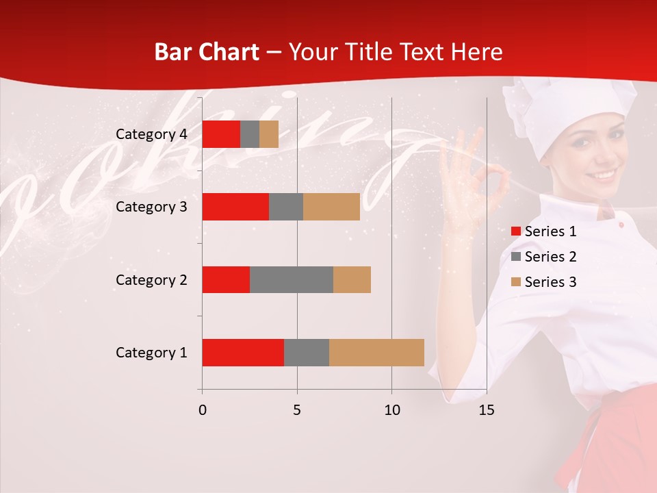 Woman Professional Gourmet PowerPoint Template