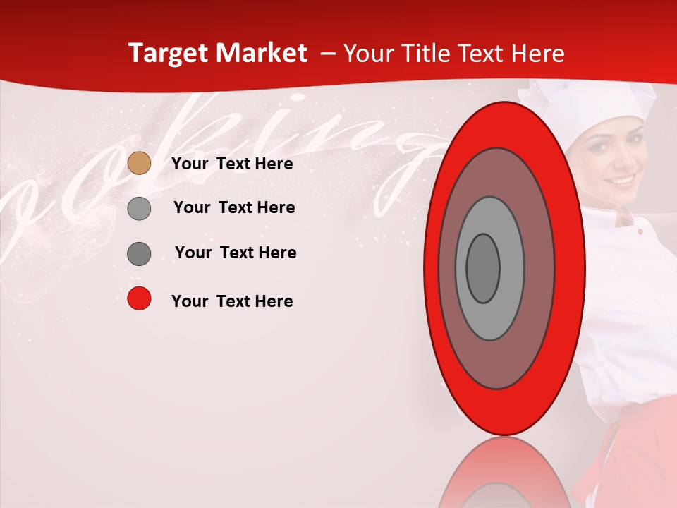 Woman Professional Gourmet PowerPoint Template