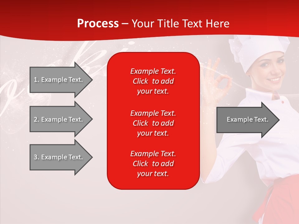 Woman Professional Gourmet PowerPoint Template