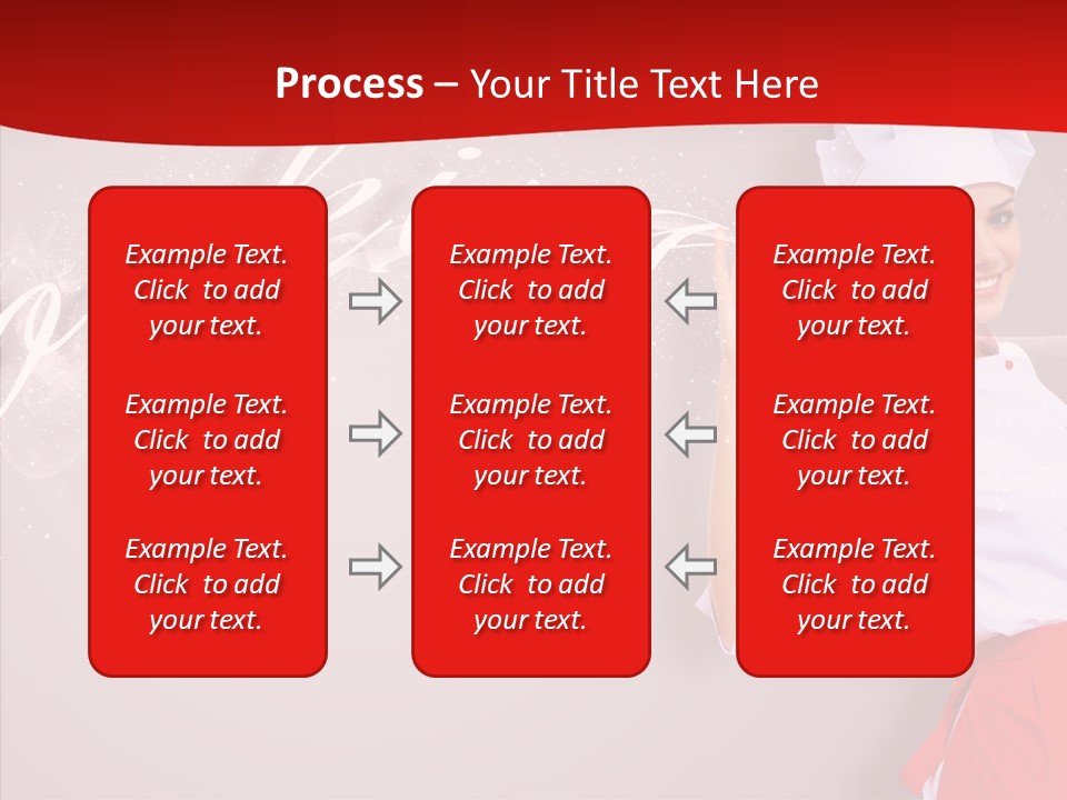 Woman Professional Gourmet PowerPoint Template