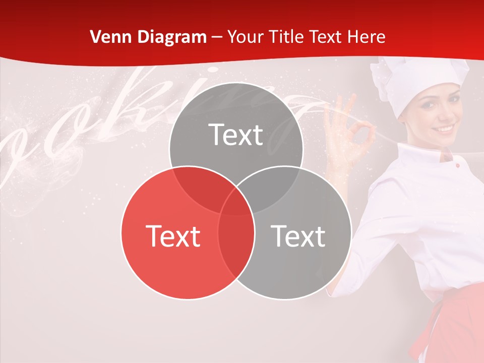 Woman Professional Gourmet PowerPoint Template