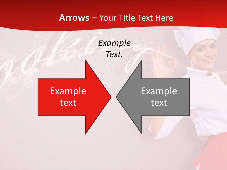 Woman Professional Gourmet PowerPoint Template