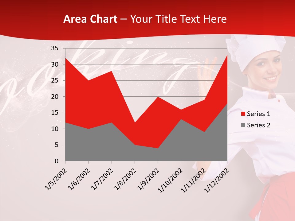 Woman Professional Gourmet PowerPoint Template