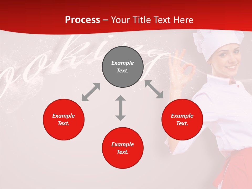 Woman Professional Gourmet PowerPoint Template