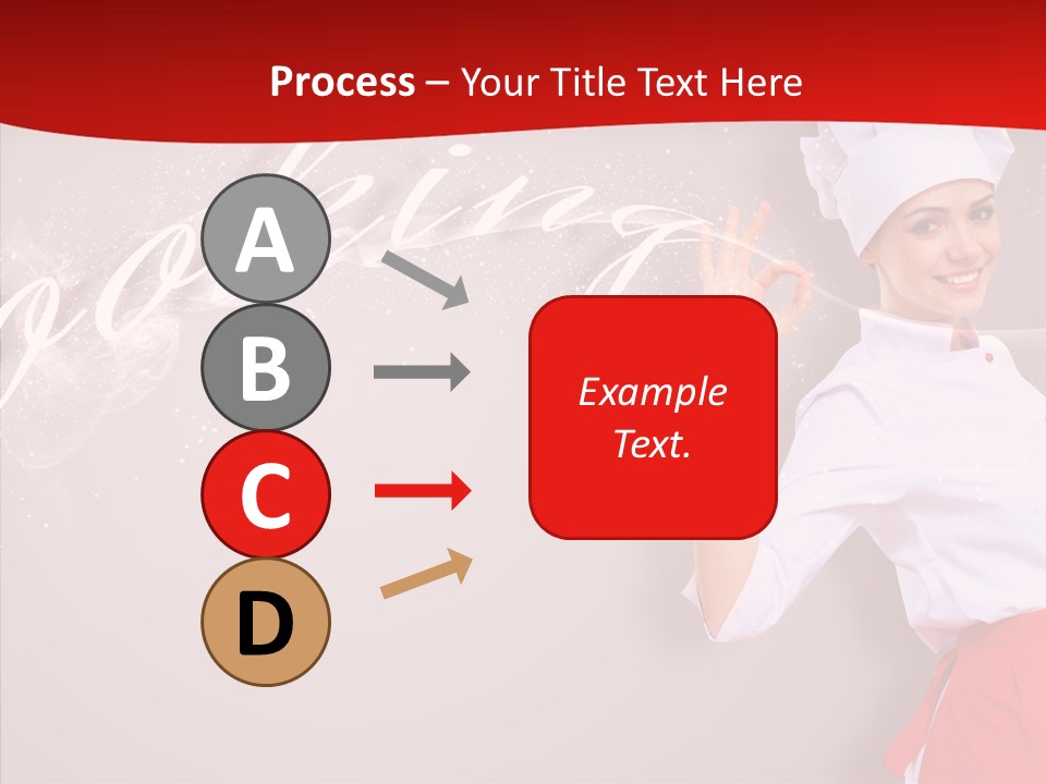 Woman Professional Gourmet PowerPoint Template