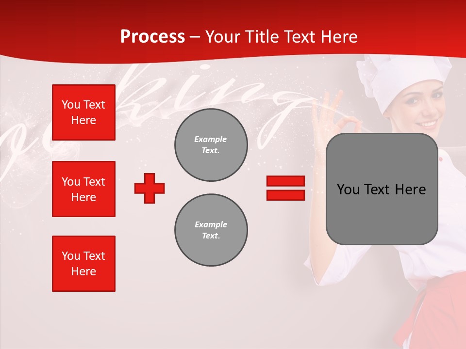 Woman Professional Gourmet PowerPoint Template