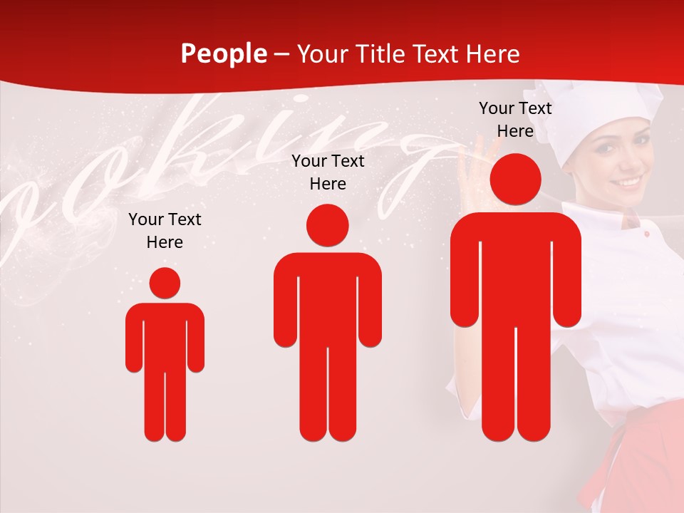 Woman Professional Gourmet PowerPoint Template